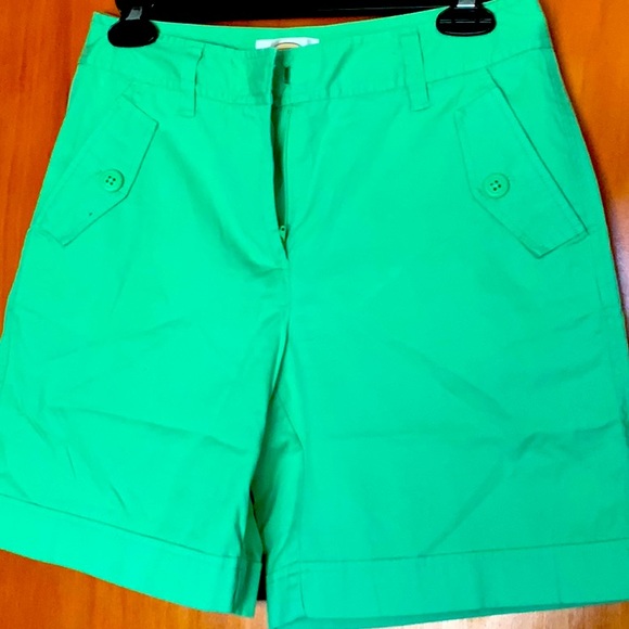 Talbots green shorts size 4 - Picture 1 of 5